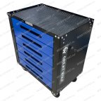  Инструментальная тележка GWT-B6S (6 ящиков, ЦЗ, увеличенные колеса с тормозом, доводчики, синяя) мни (4)