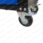  Инструментальная тележка GWT-B7L (7 ящиков, центральный замок, колеса с тормозом, синяя) мни (7)