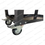  Инструментальная тележка GWT-G3 Great Wolf, 3 полки, колеса с тормозом, серая мни (6)