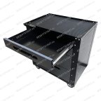  Инструментальная тележка GWT-G4 Great Wolf 4 ящика, колеса с тормозом, серая мни (2)