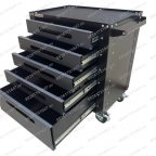  Инструментальная тележка GWT-G5, 5 ящиков, колеса с тормозом, серая, Great Wolf мни (0)