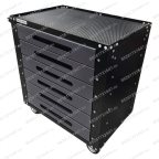  Инструментальная тележка GWT-G6, 6 ящиков, колеса с тормозом, серая, Great Wolf мни (0)