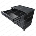  Инструментальная тележка GWT-G6, 6 ящиков, колеса с тормозом, серая, Great Wolf мни (7)