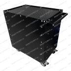  Инструментальная тележка GWT-G6, 6 ящиков, колеса с тормозом, серая, Great Wolf мни (5)