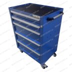  Инструментальная тележка GWT-K5B Great Wolf 5 ящиков, цз, колеса с тормозом, синяя мни (1)