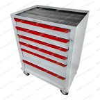  Инструментальная тележка GWT-K6W Great Wolf 6 ящиков, цз, колеса с тормозом, белая мни (0)