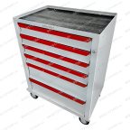  Инструментальная тележка GWT-K6W Great Wolf 6 ящиков, цз, колеса с тормозом, белая мни (1)