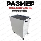  Инструментальная тележка GWT-K6W Great Wolf 6 ящиков, цз, колеса с тормозом, белая мни (6)