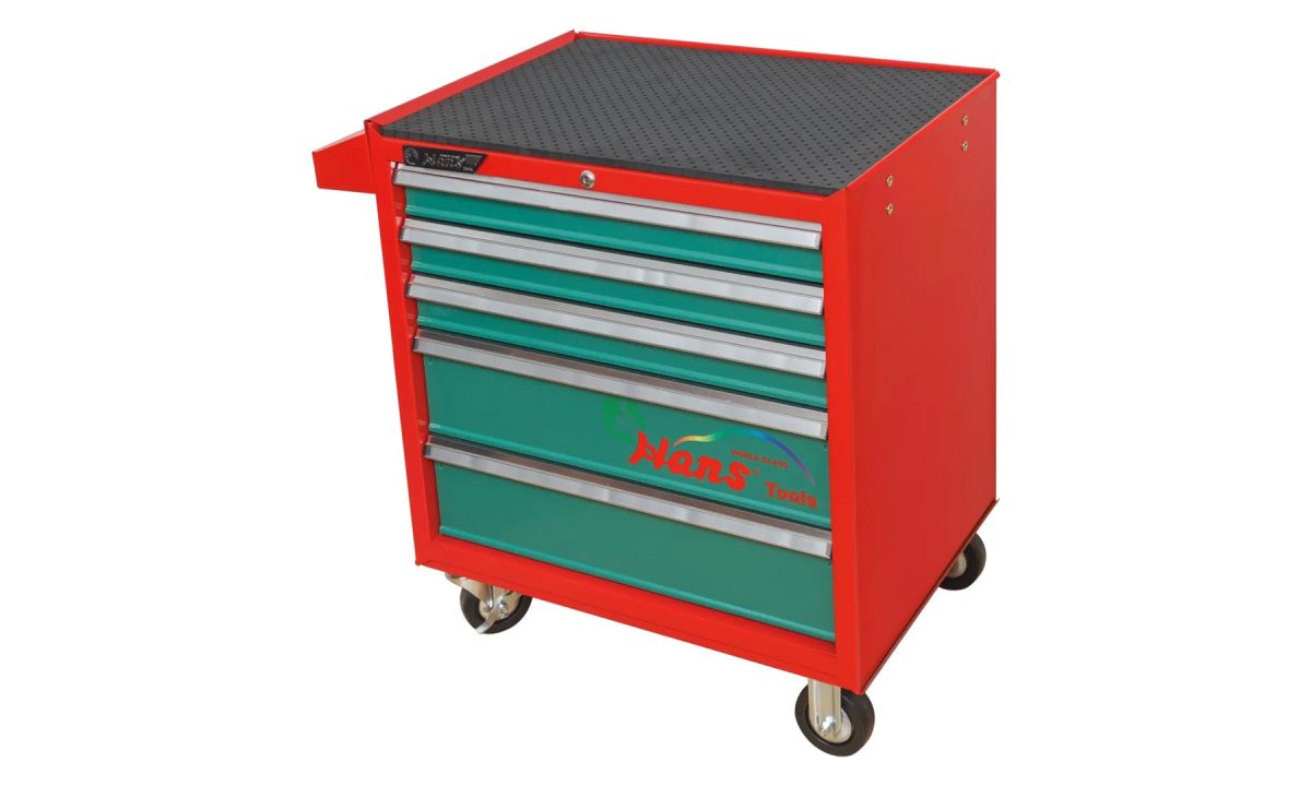  Тележка инструментальная для автосервиса Hans (5ящ.) 9915HQ (0)