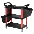  ТЕЛЕЖКА с пластиковыми полками Nordberg T3 мни (3)