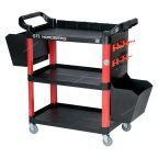 ТЕЛЕЖКА с пластиковыми полками Nordberg T3 фото