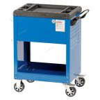  Тележка инструментальная профессиональная 3 полоки+открытый отсек NORDBERG T4N мни (4)