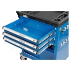  Тележка инструментальная профессиональная 3 полоки+открытый отсек NORDBERG T4N мни (10)