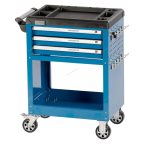 Тележка инструментальная профессиональная 3 полоки+открытый отсек NORDBERG T4N фото