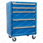  Тележка инструментальная Rossvik Т05-5015, 5 выдвижных ящиков, ц/замок,670х450х930h мни (1)