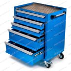  Тележка инструментальная Rossvik T05L-5015, 5 выдвижных ящиков, ц/замок, 670*450*835hмм мни (2)