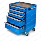  Тележка инструментальная Rossvik T05L-5015, 5 выдвижных ящиков, ц/замок, 670*450*835hмм мни (1)