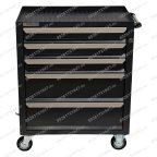 Тележка инструментальная Rossvik T05L-7016, 5 выдвижных ящиков, ц/замок, 670*450*835hмм фото