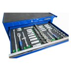  Тележка инстр. СИН на колесах 5 ящ. с инструментом 232 предмета Станкоимпорт BTD-271051CIS blu 232 мни (0)