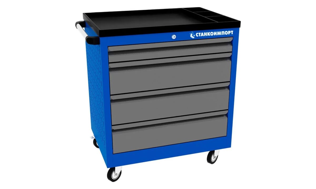  Тележка инструментальная с 4 ящиками СТАНКОИМПОРТ PROFFI 795.4 (0)