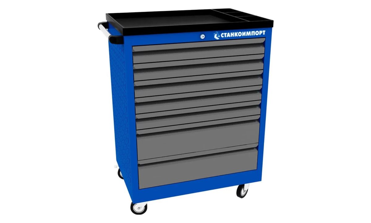  Тележка инструментальная с 7 ящиками СТАНКОИМПОРТ PROFFI 950.7 (0)