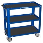  Тележка инструментальная открытая с 3 полками синего цвета RAL 5005 мни (0)