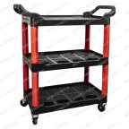  Тележка открытая на колесах 3 полки TIL80013 мни (0)