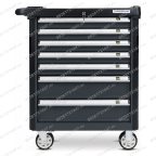  Тележка инструментальная ROSSVIK T007P, 800*500*1000 мм, 7 ящиков, серый мни (0)