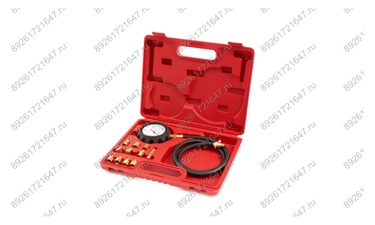  ST106 Тестер давления масла с адаптерами, 0-500PSI (0-35бар) (0)