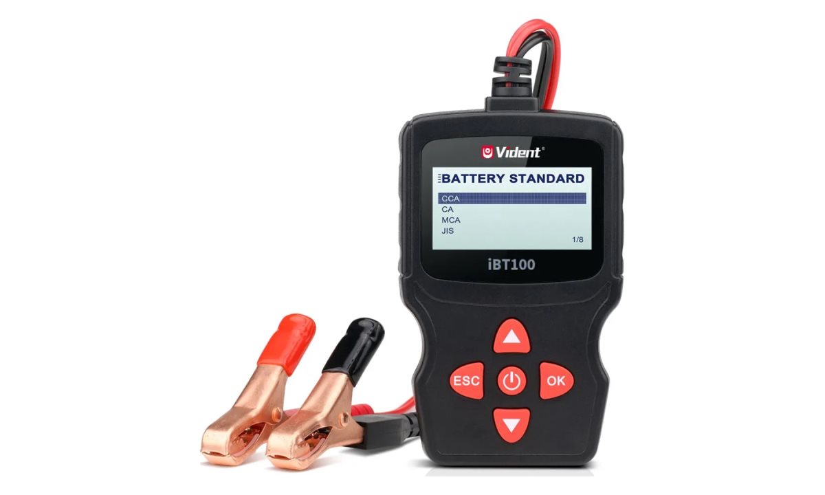  Тестер аккумуляторной батареи 12В iBT 100 VIDENT (0)
