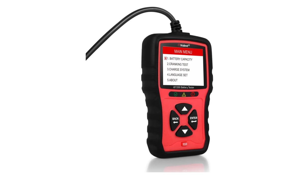  Тестер аккумуляторной батареи 12/24В iBT 200 VIDENT (1)