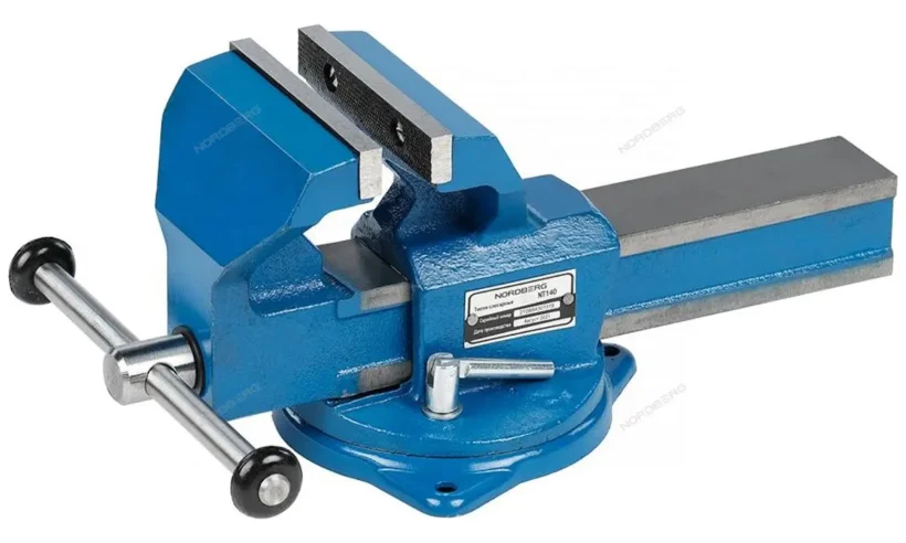 Тиски слесарные NORDBERG NT140 фото