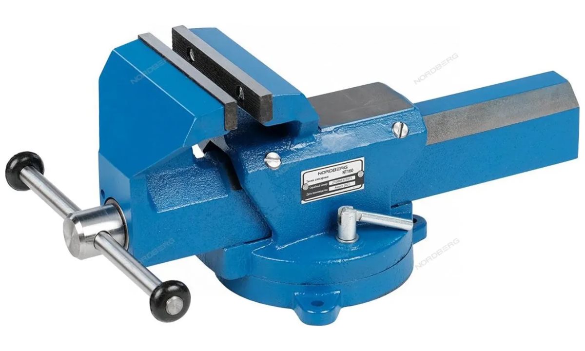  Тиски слесарные NORDBERG NT160 (0)