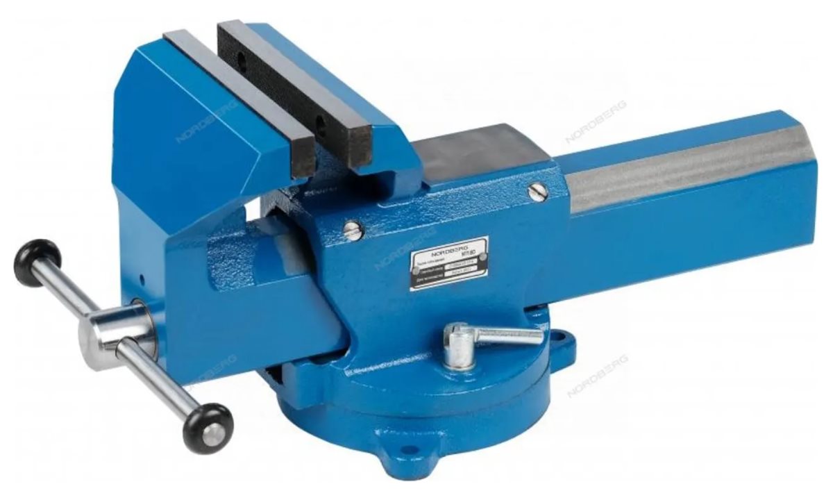  Тиски слесарные NORDBERG NT180 (0)