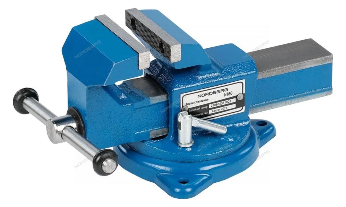  Тиски слесарные NORDBERG NT80 (0)