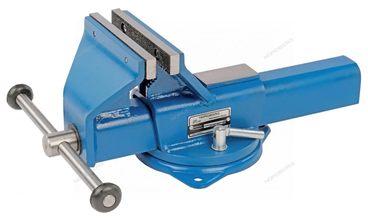  Тиски слесарные стальные NORDBERG NTS160 (0)