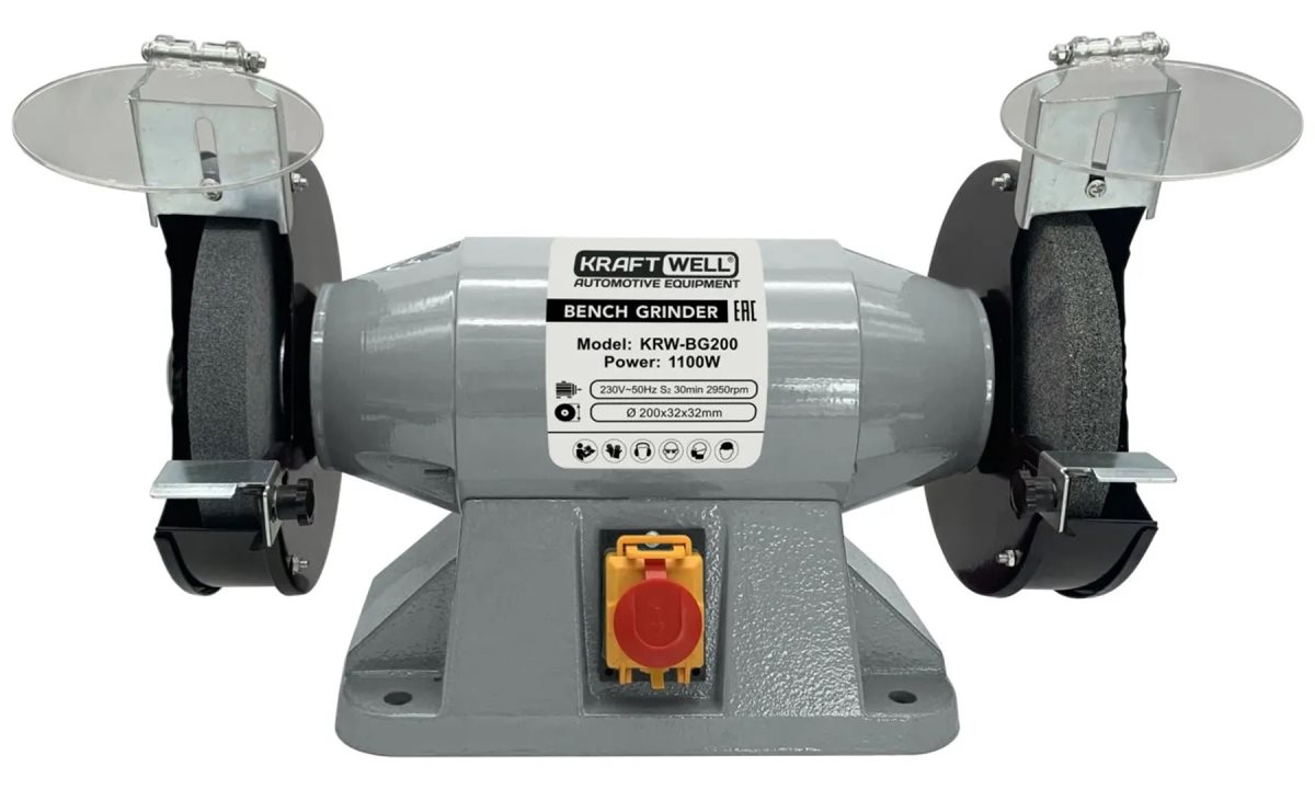  KraftWell KRW-BG200 Заточной станок 200 мм (0)