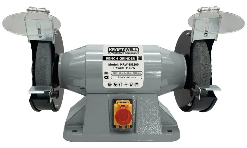 KraftWell KRW-BG200 Заточной станок 200 мм фото