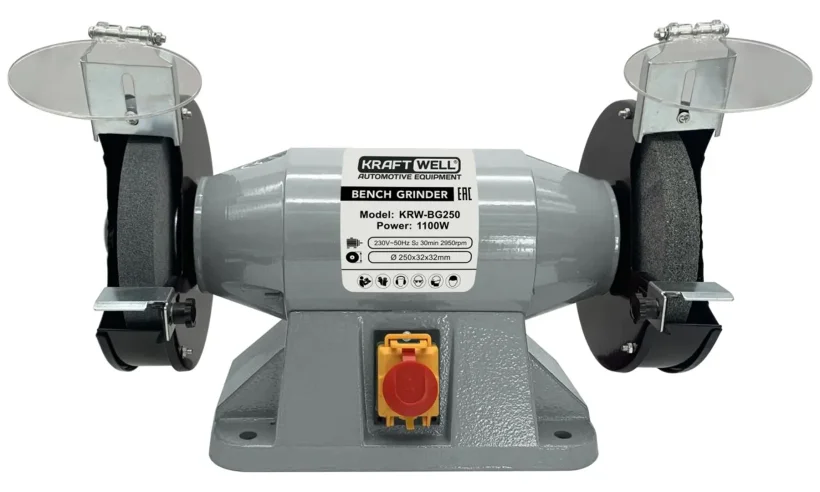 KraftWell KRW-BG250 Заточной станок 250 мм фото