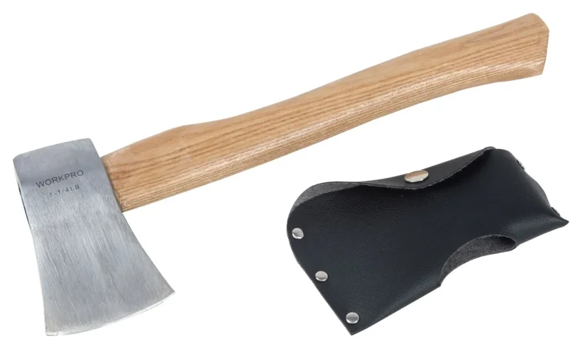 Топор с деревянной рукояткой 560гр WP241042 WORKPRO фото