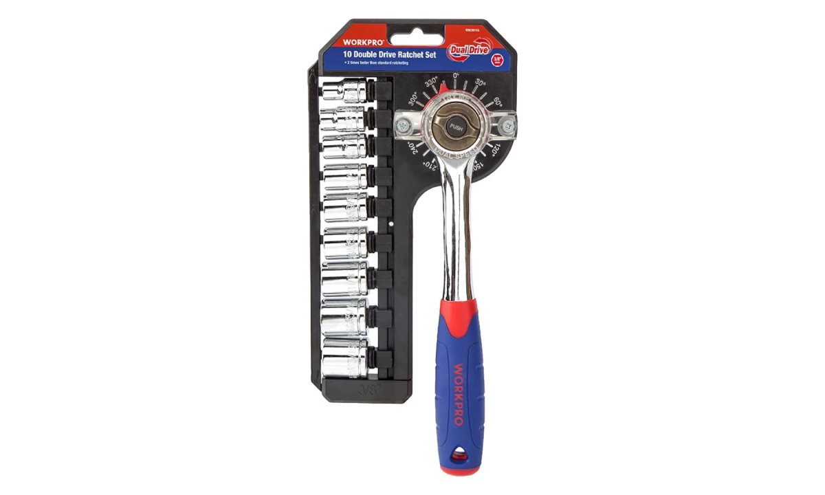  Головки с трещоткой 2Х 3/8 10шт WP202559 WORKPRO (0)