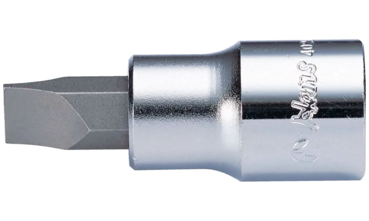  Короткая торцевая головка со вставкой-отверткой 1/4 SL 3.5 мм, 2021M03 (0)