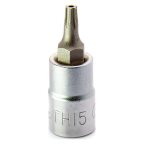  2025TH15 Торцевая головка со вставкой TORX с отверстием 1/4 ТH15 мни (0)