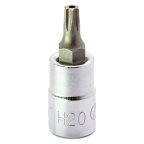  2025TH20 Торцевая головка со вставкой TORX с отверстием  1/4 ТH20 мни (0)