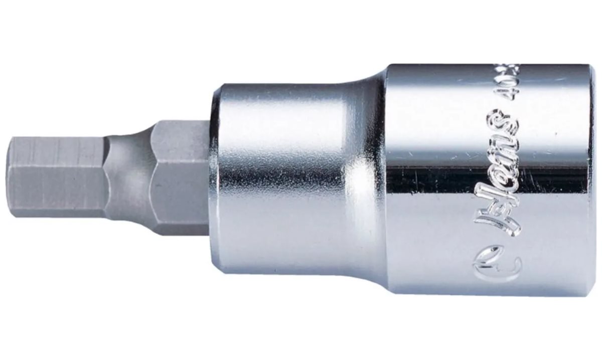  Торцевая головка короткая 1/4 HEX 4 мм, 2026M04, Hans (0)