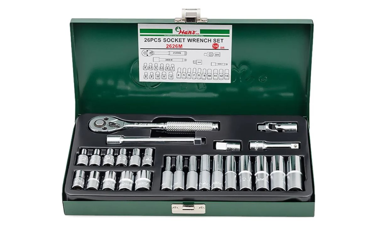  Набор инструментов на 1/4 Hans, 2626M (0)