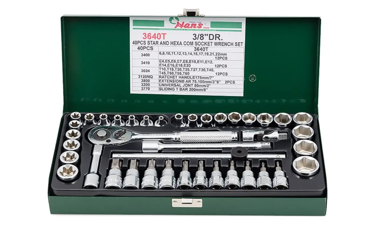  Набор торцевых головок TORX Hans, 3640T (0)