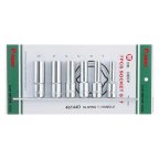  Набор 6-гранных длинных торцевых головок на 1/2 Hans, 4601MD мни (0)