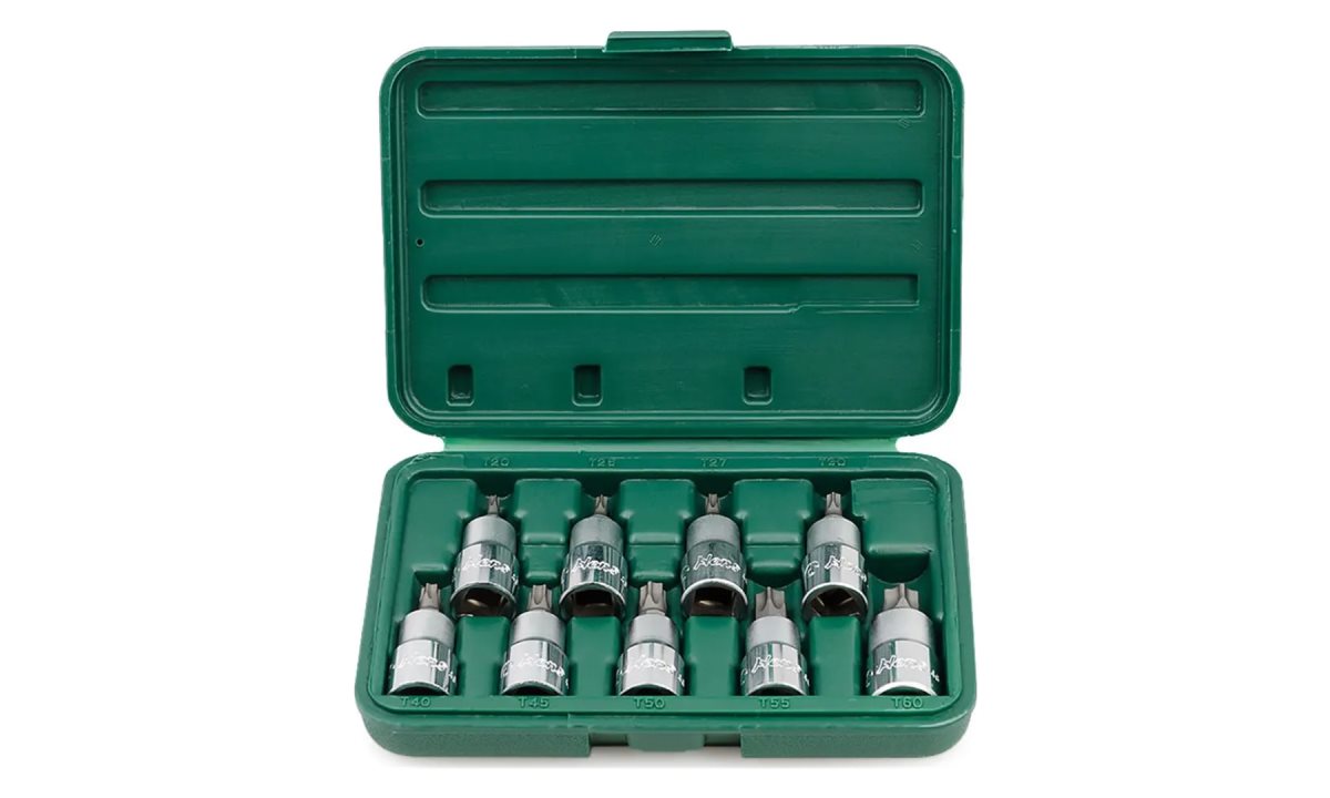  Набор торцевых головок TORX 1/2 Hans, 46024-9 (0)