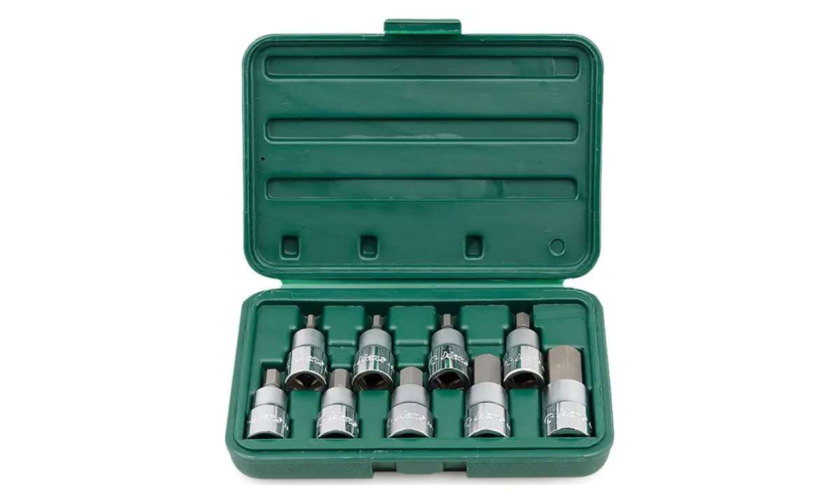  Набор торцевых головок шестигранник 1/2 Hans, 46026-9 (0)